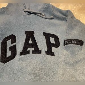 Blue fleece GAP hoodie